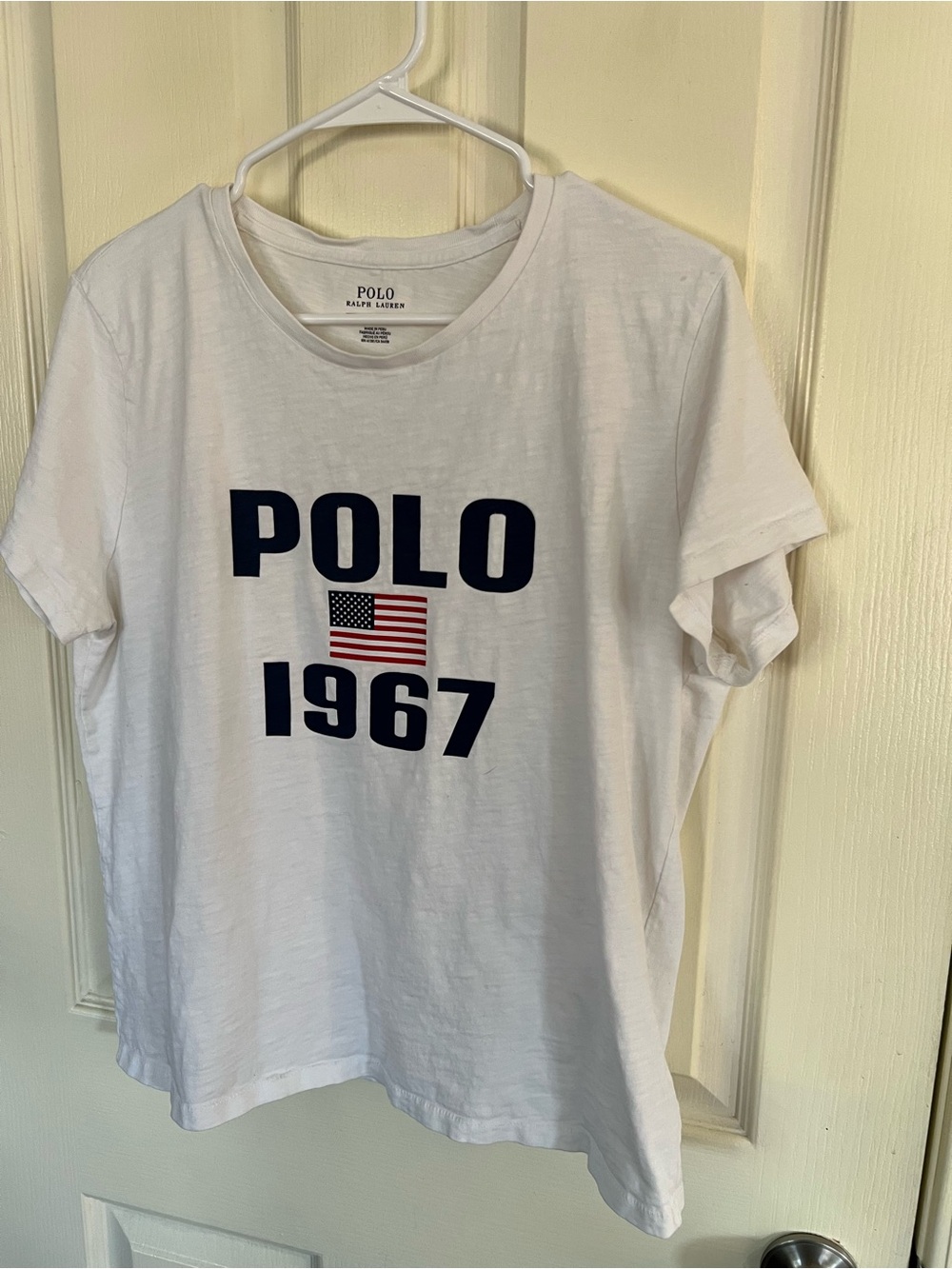 Polo Ralph Lauren Polo 1967 USA Flag Graphic Tee XL - Picture 5 of 9